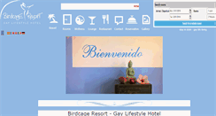 Desktop Screenshot of birdcage-resort.com