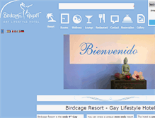 Tablet Screenshot of birdcage-resort.com